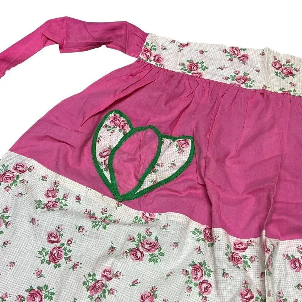 Handmade vintage pink